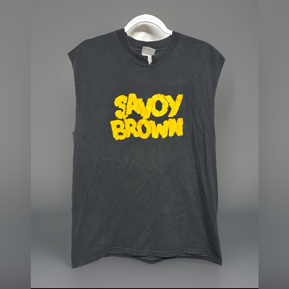 Vtg 2001 Savoy Brown t shirt L